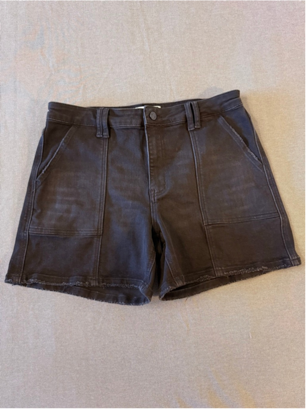 Lovervet by Vervet black shorts utility pockets SZ XL